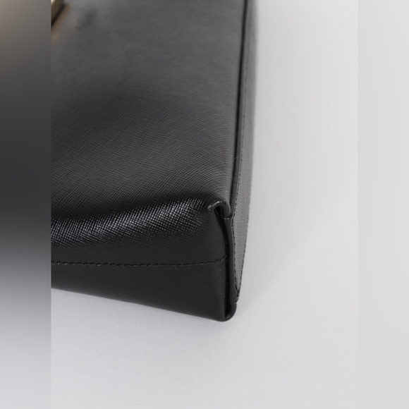 Salvatore Ferragamo Saffiano Gancio Leather Shoulder Bag - Picture 7 of 11